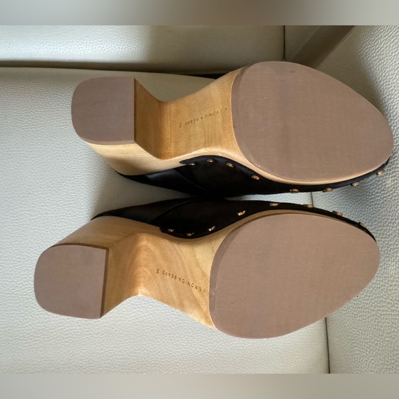 NWOB Veronica Beard Dacey Womens Suede Slip On Clogs. MSRP $400. Size 10M - Picture 10 of 17